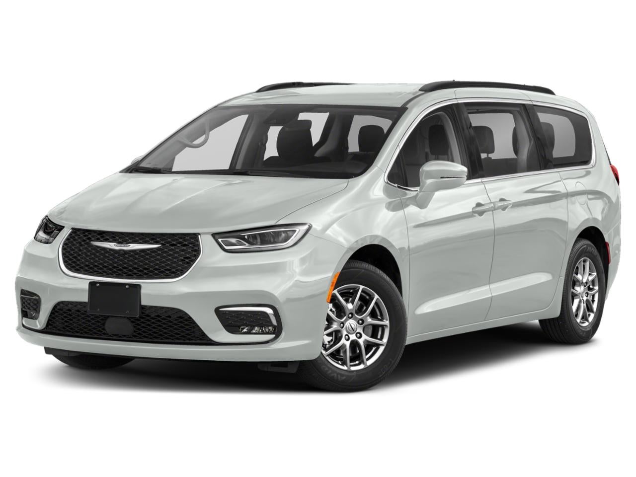 2022 Chrysler Pacifica Touring L in White — front three-quarter view